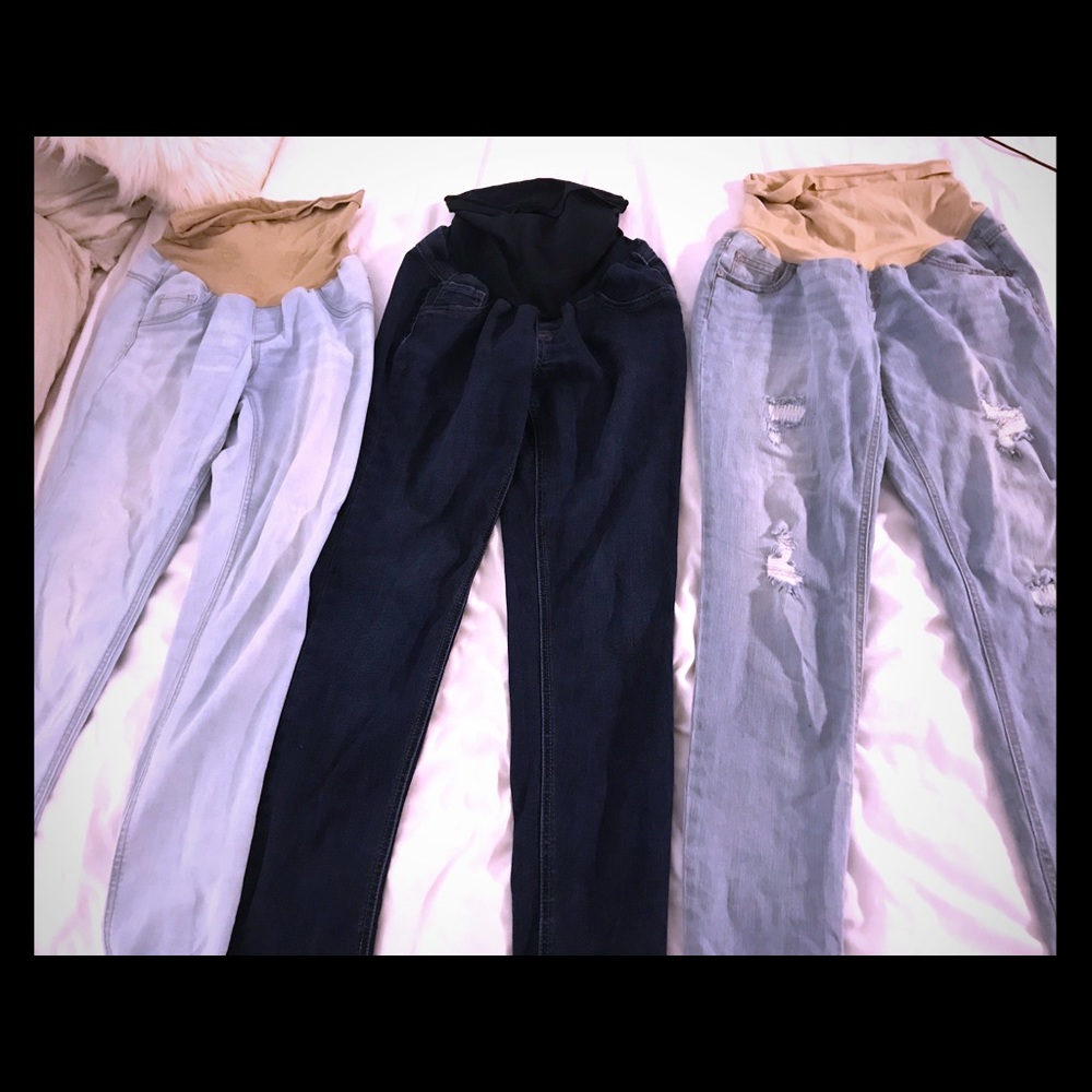 BUNDLE 2 pair Jessica Simpson 1 pair Indigo Blue